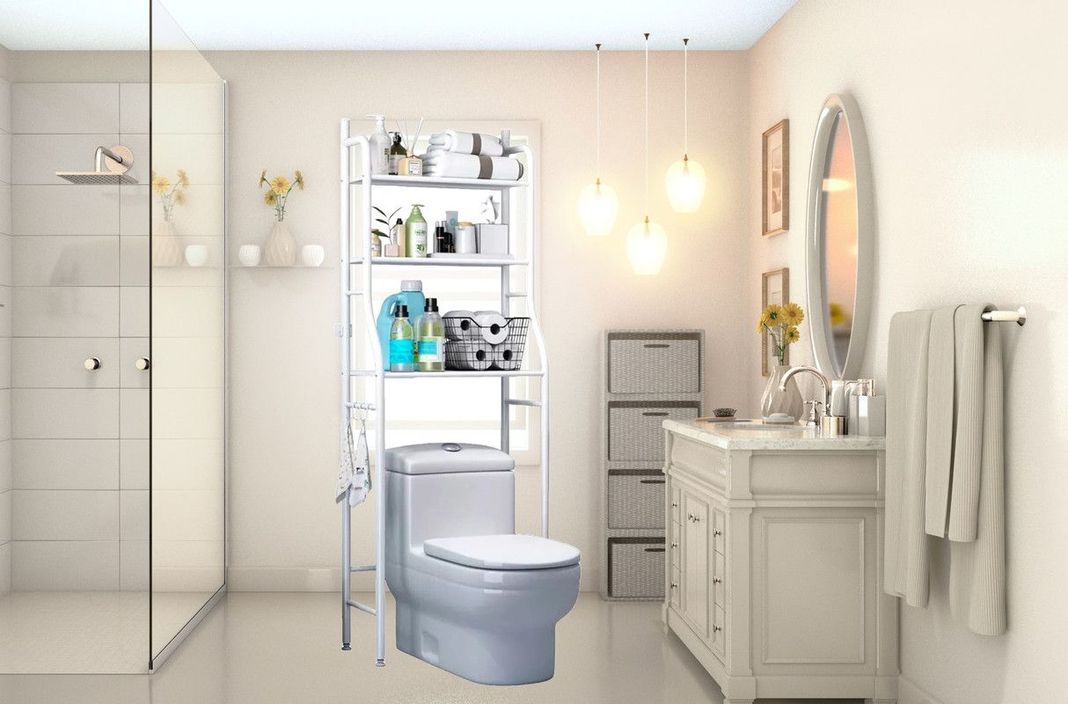 Organizador Estante Baño 3 Niveles Hogar Decoracion Lau-1