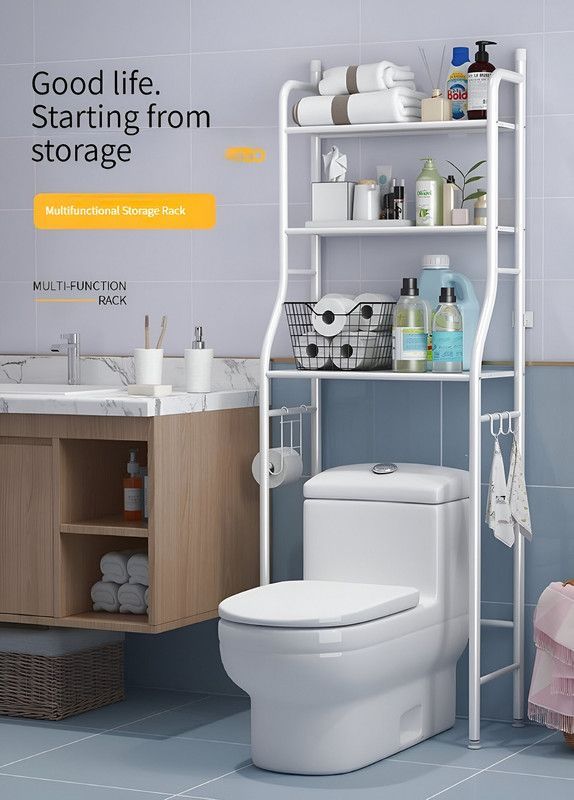 Organizador Estante Baño 3 Niveles Hogar Decoracion Lau-8
