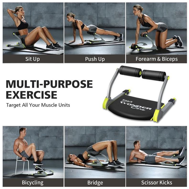 Maquina Abdominales Entrenamiento Ejercicios 6en1 Hogar Lau-3