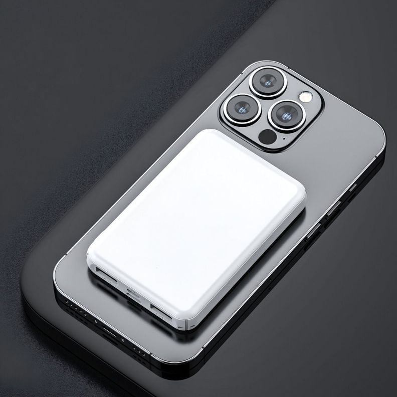 Cargador Inalámbrico Mini 5000mAh USB Recargable 5V 2A-5