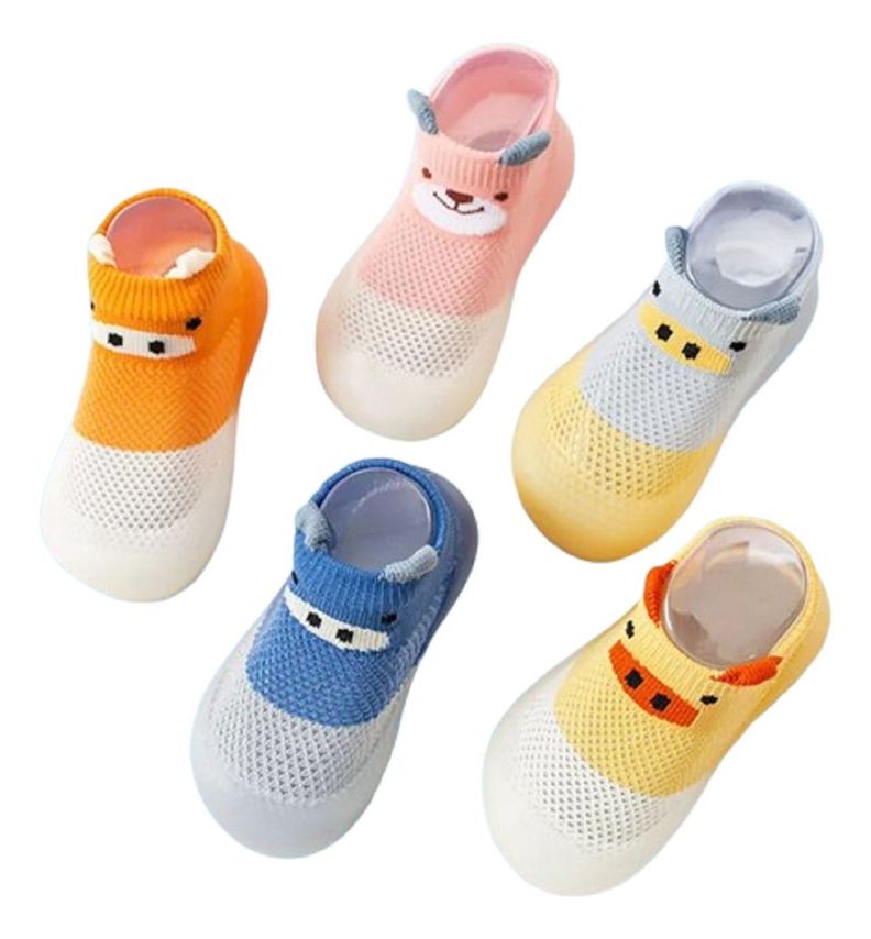 Set de 2 Zapato Antideslizante Calcetín Bebé Suave Jhn-0