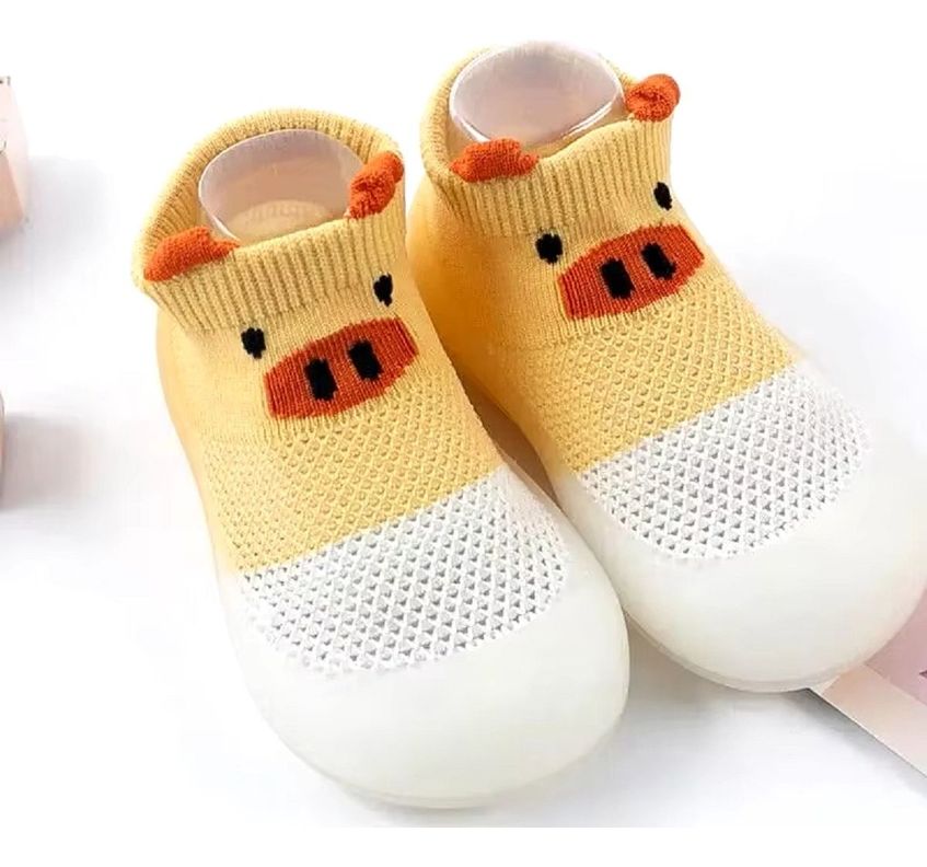 Set de 2 Zapato Antideslizante Calcetín Bebé Suave Jhn-6