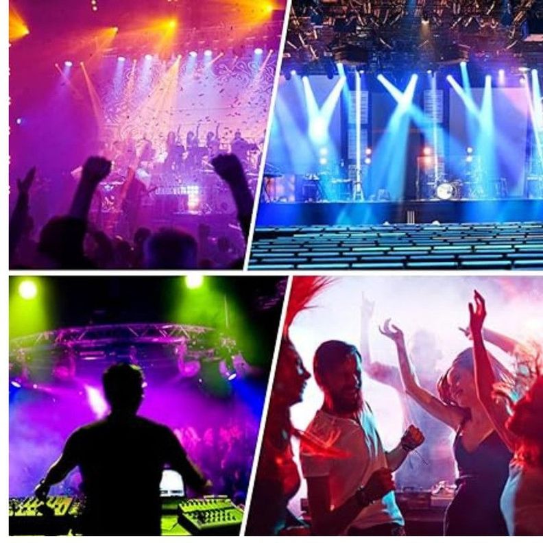 Luces Led Profesional Giratoria Escenario DJ Boda Evento Lau-1