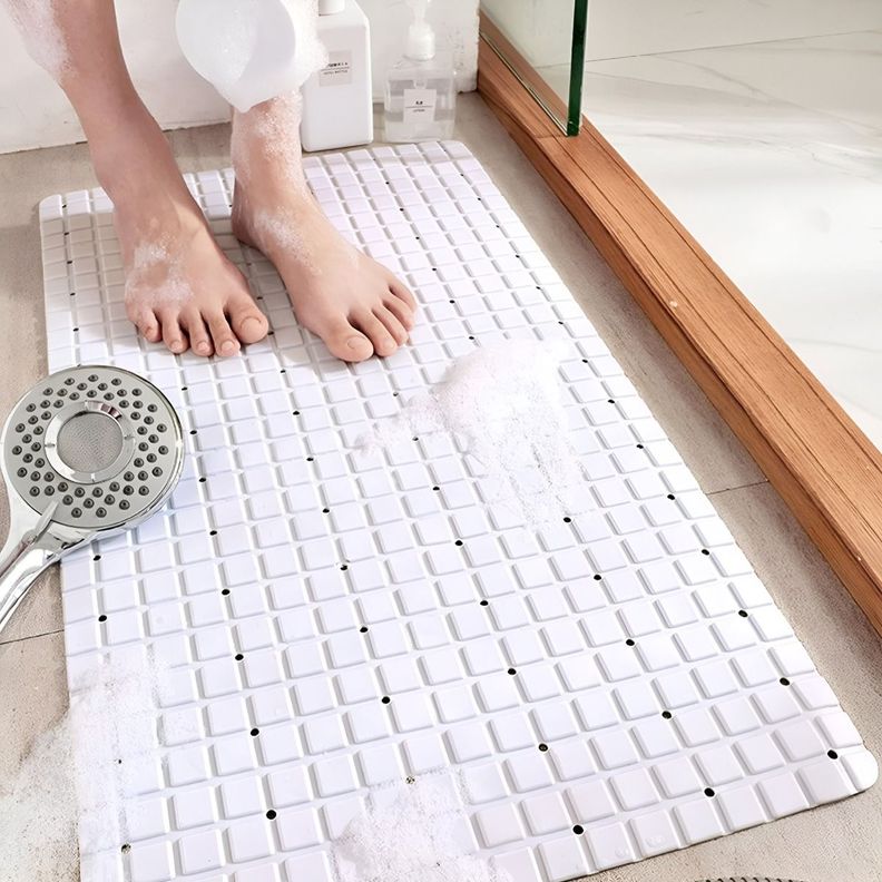 Set 2 Alfombra Antideslizante Baño Ducha Drenaje Suave Jhn-2