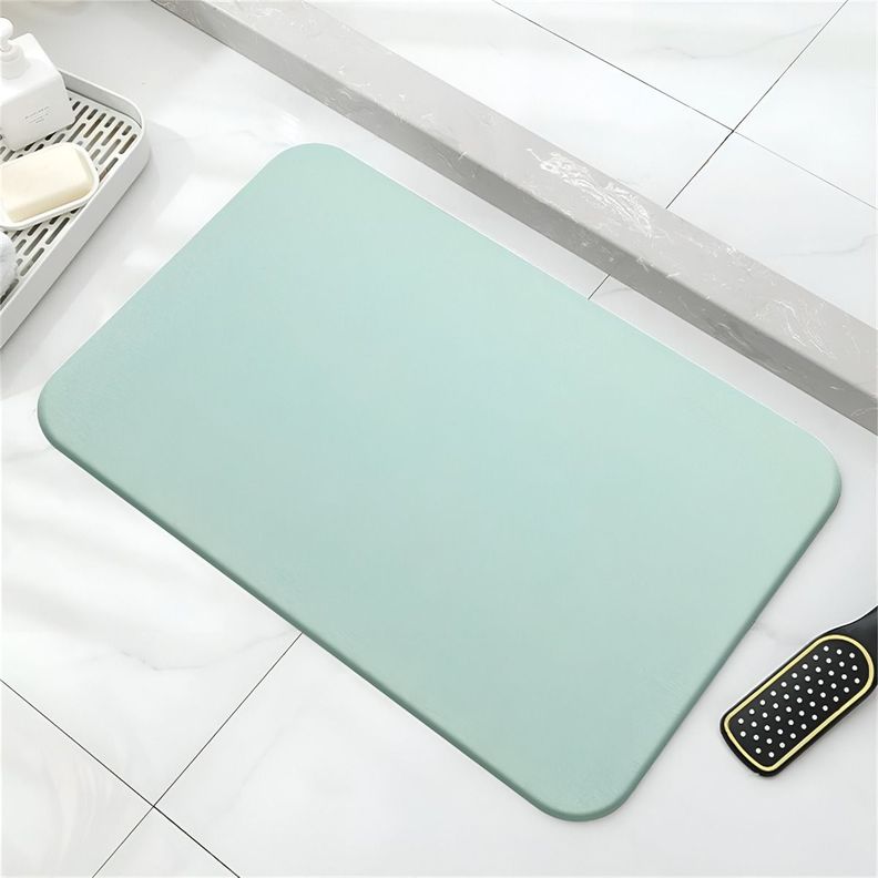 Set 3 Alfombras Baño Menta Decorativa Antideslizante Jhn-8