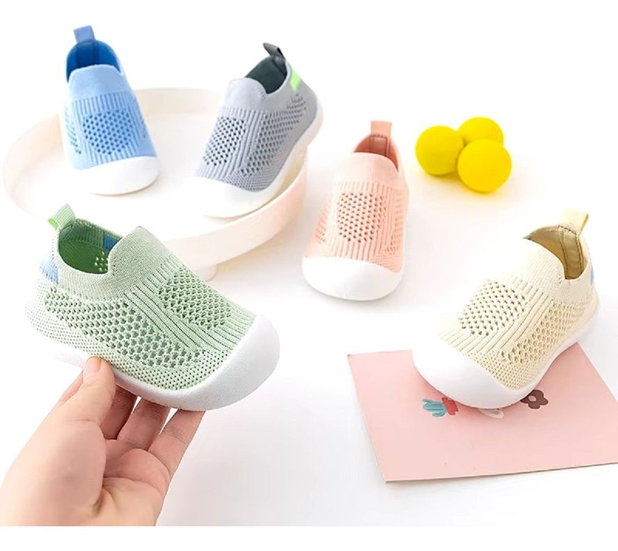 Set de 2 Zapato Calcetín Bebé Antideslizante Suave Jhn-1
