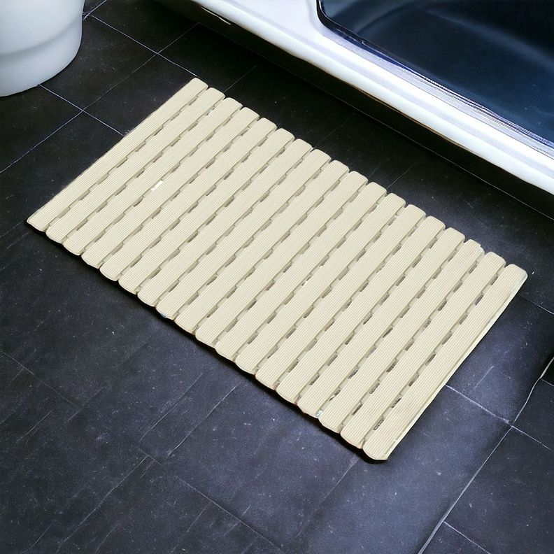 Alfombra Baño Antideslizante Drenaje Bañera Listones Jhn-8