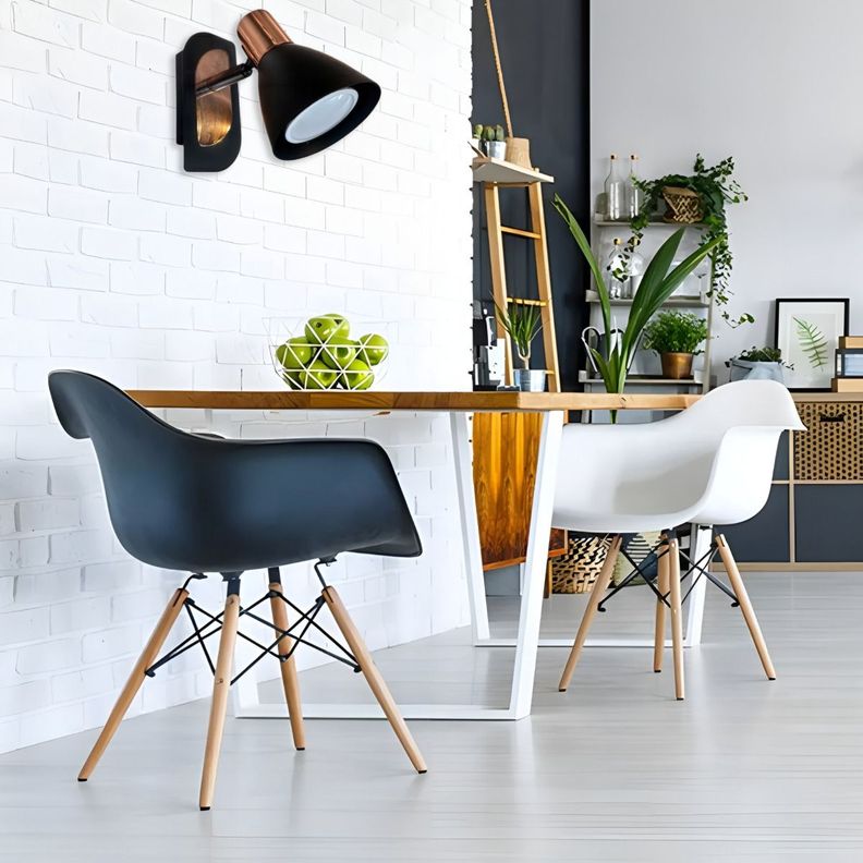 Lámpara Pared Nórdica E26 Negro Cobre Edison Hierro Jhn-2