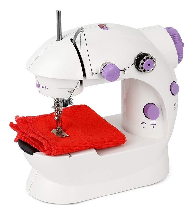 Mini Máquina Coser Principiantes Niños Portátil Hogar Jhn-3