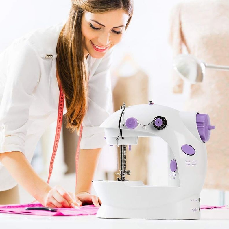 Mini Máquina Coser Principiantes Niños Portátil Hogar Jhn-5