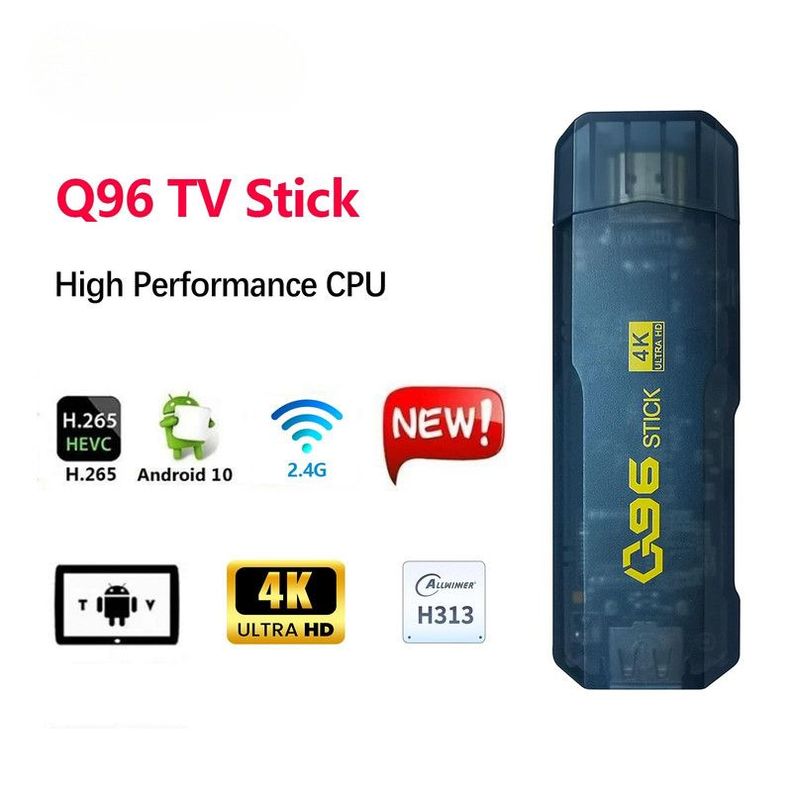 TV Box Stick Android Q96 Portatil Entretenimiento Hogar Lau-4