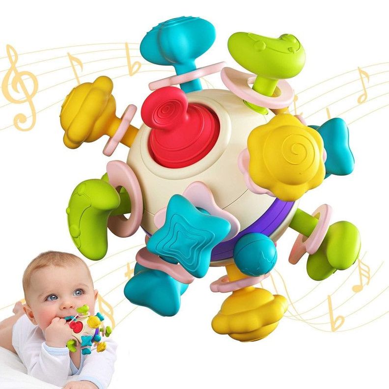 Juguete Denticion Multisensorial Gateo Agarre Bebes Lau-1