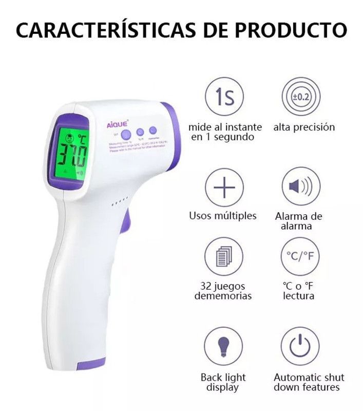 Termometro Digital Bebe Adultos Contacto Lau-1