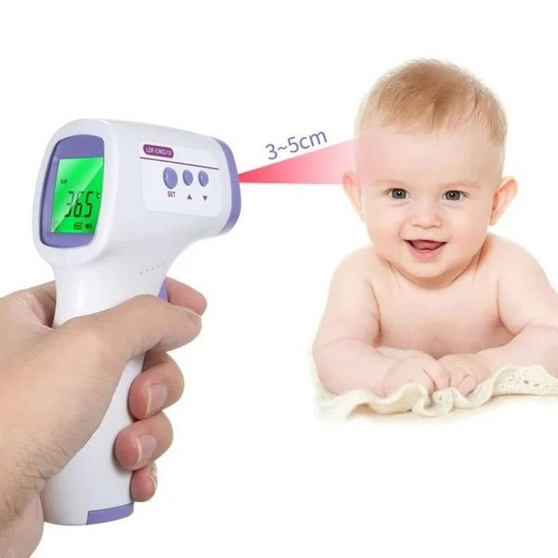 Termometro Digital Bebe Adultos Contacto Lau-7