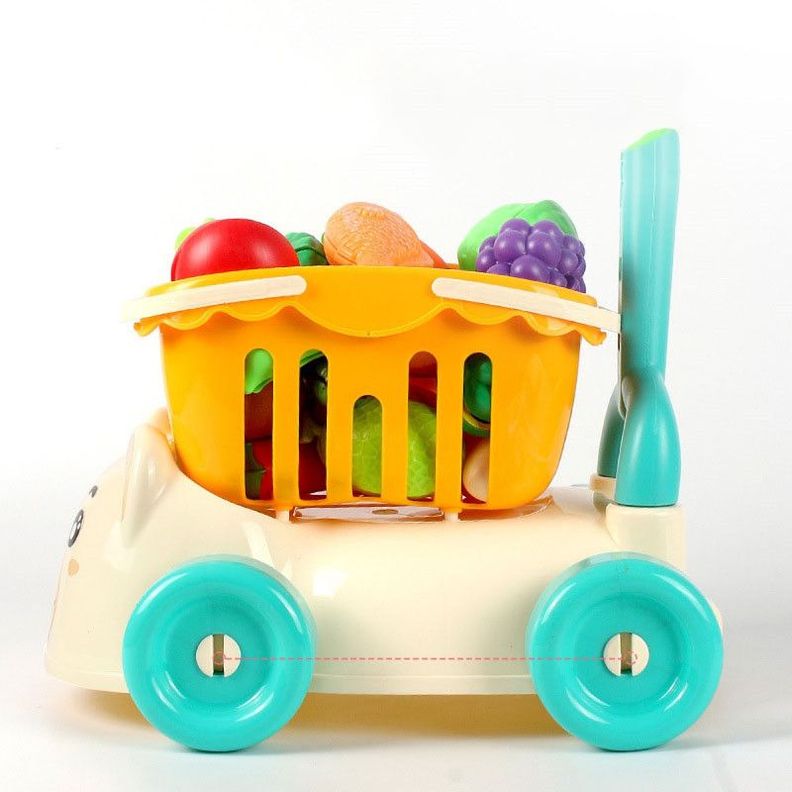 Juguete Carrito Compra Market Cochecito Infantil Niños Lau-6