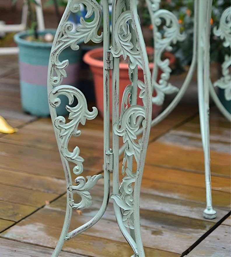 Set 3 Porta Maceta Soporte Plantas Vintage Exhibición Jhn-7