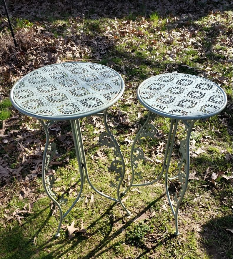Set 3 Porta Maceta Soporte Plantas Vintage Exhibición Jhn-8