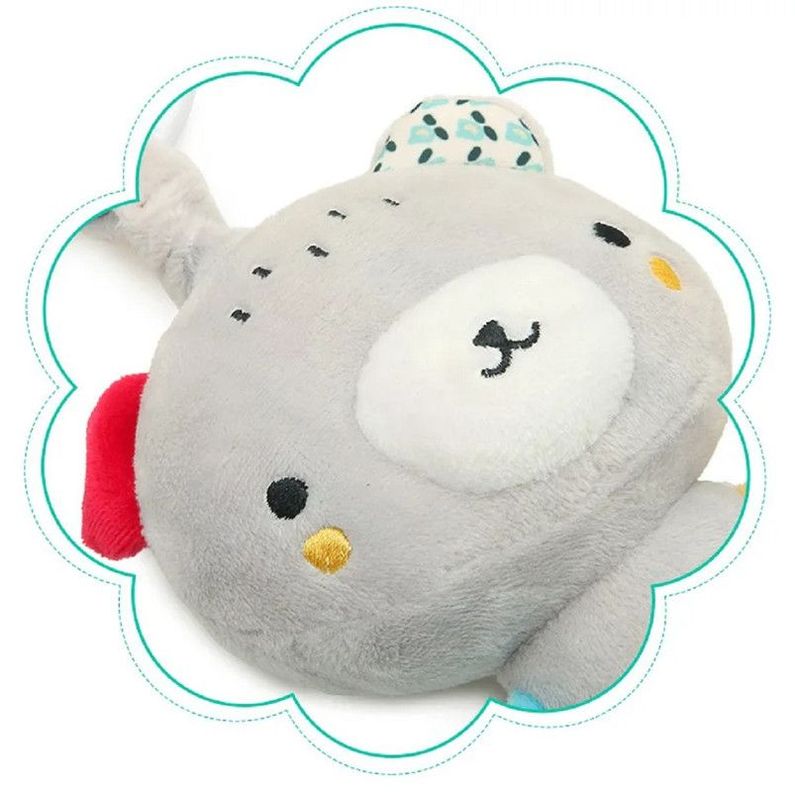 Set 2 Sonajero Peluche Juguete Felpa Coche Cuna Bebes Lau-0
