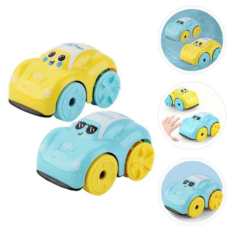 Set 6 Juguetes Carrito Agua Baño Ducha Divertido Niños Lau-1