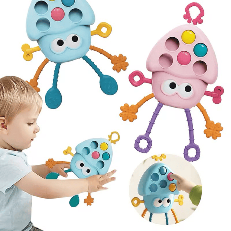 Set 3 Mordedor Juguete Estimulacion Sensorial Bebes Lau-7