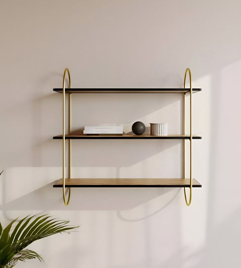 Estante Pared Flotante Decorativo Colgante Exhibición Jhn-3