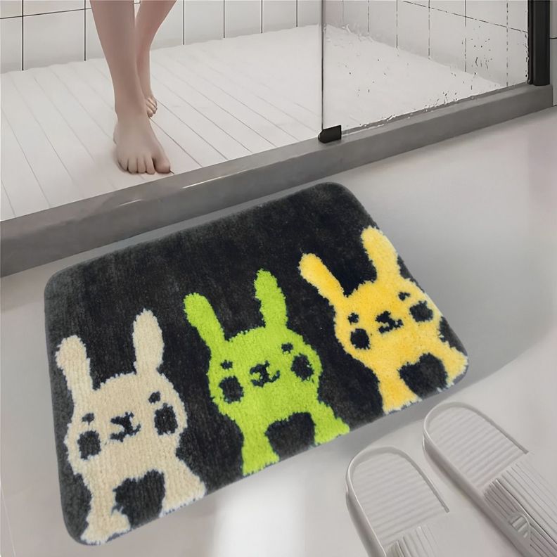 Alfombra Baño Absorbente Antideslizante Microfibra Jhn-2