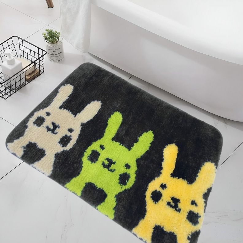 Alfombra Baño Absorbente Antideslizante Microfibra Jhn-7