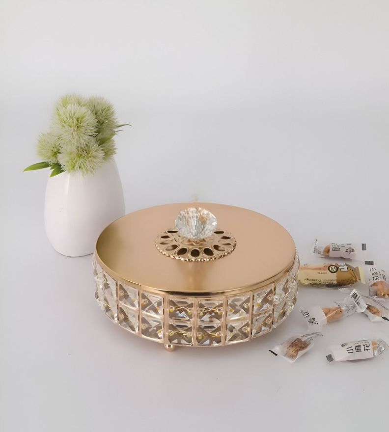 Set 3 Joyero Almacenamiento Cristal Creativo Organizador Jhn-3