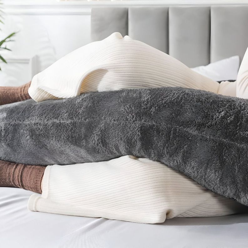 Cojín Almohada Maternal U Funda Extra Suave Multiusos Jhn-5