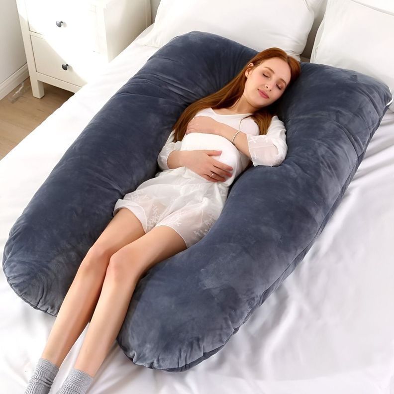 Cojín Almohada Maternal U Funda Extra Suave Multiusos Jhn-7