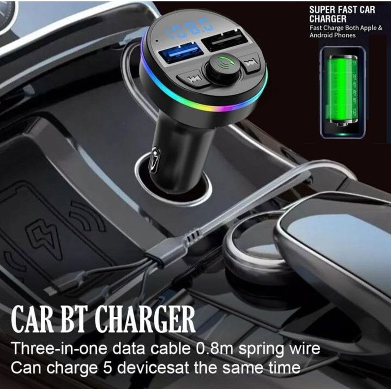 Transmisor Manos Libre G45 USB Audio Microfono Bluetooth Lau-3