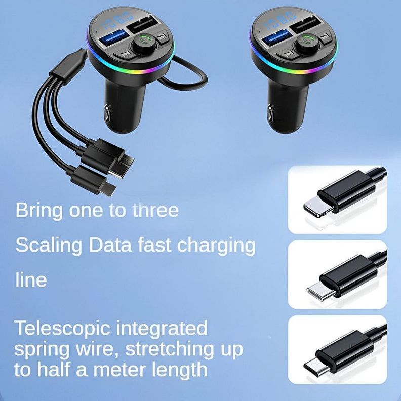 Transmisor Manos Libre G45 USB Audio Microfono Bluetooth Lau-6