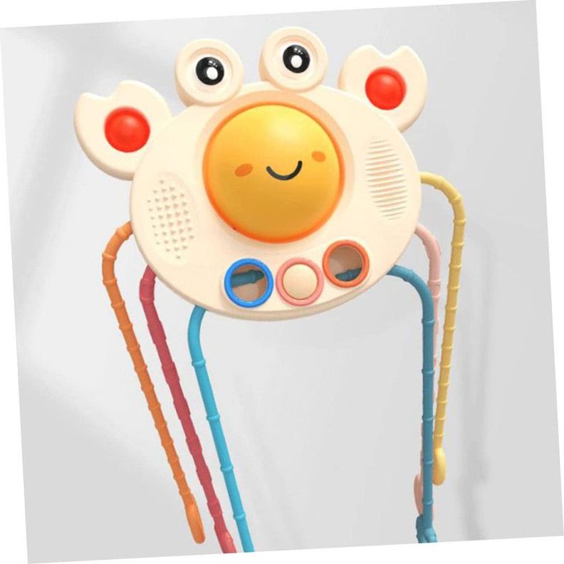 Mordedor Sensorial Estimulacion Cangrejo Desarrollo Bebes Lau-0
