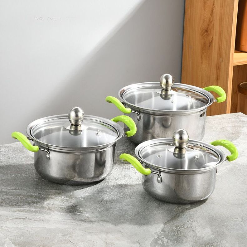 Ollas Acero Inoxidable Antiadherente Duradero Lau-5