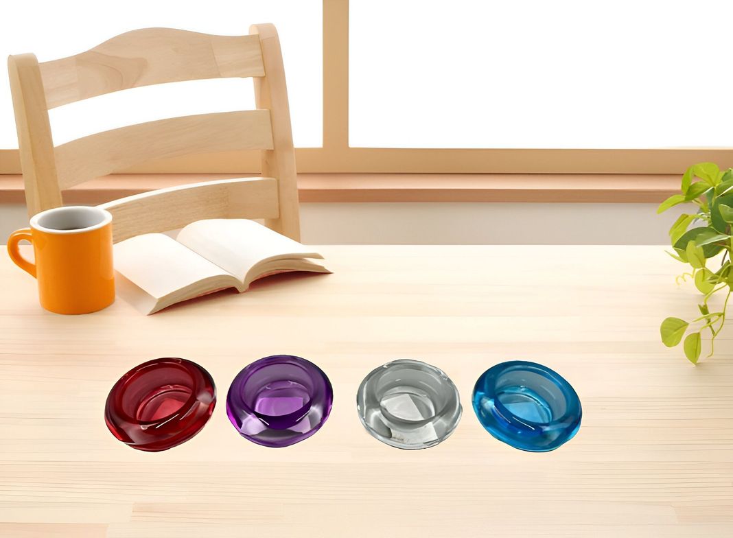 Set 7 Portavela Color Decorativo Elegante Duradero Hogar Lau-4