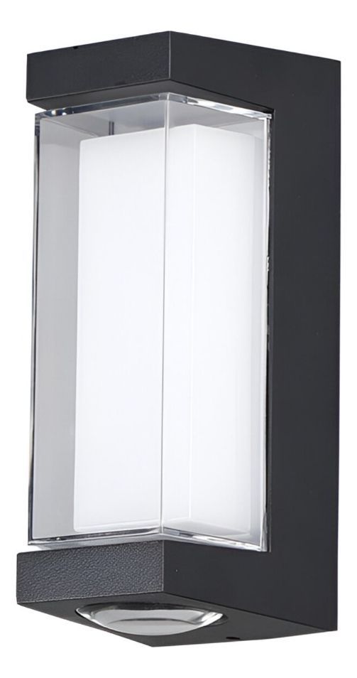 Aplique Decorativo Pared LED Lámpara Negro Moderno Jhn-0