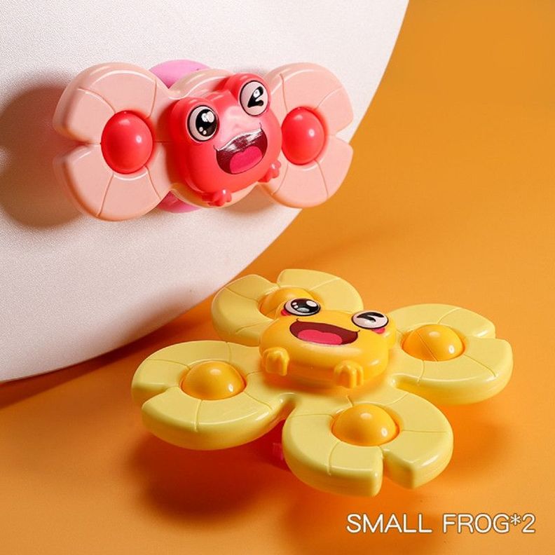Set 2 Juguete Spinner Giratorio Ventosa Sensorial Bebes Lau-7