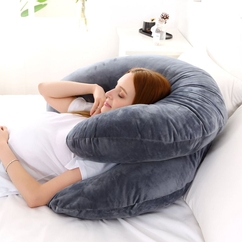 Cojin Almohada Maternal Con Funda Extra Suave Jhn-4