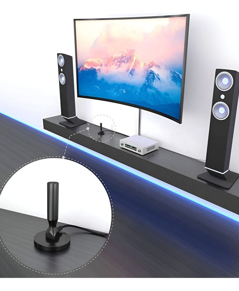 Antena HD De Televisión Digital Smart TV Plasma LCD
Jhn-4