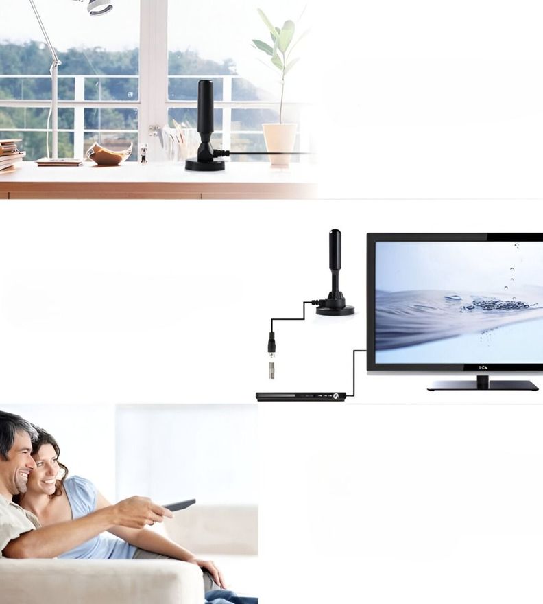 Antena HD De Televisión Digital Smart TV Plasma LCD
Jhn-6