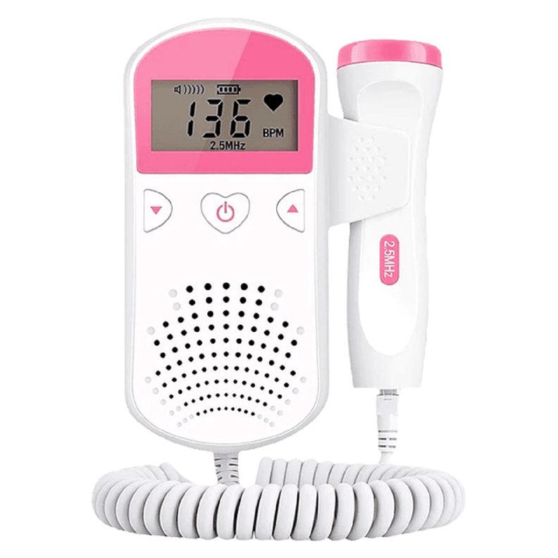 Monitor Fetal Doppler Latidos Fetales Corazón Bebé Lau-4