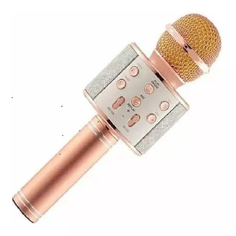 Micrófono Inalámbrico Karaoke Musica Niños Lau-5