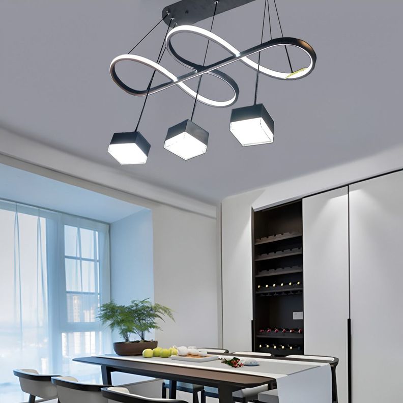 Lámpara Colgante Techo Moderna LED Ajustable Jhn-3
