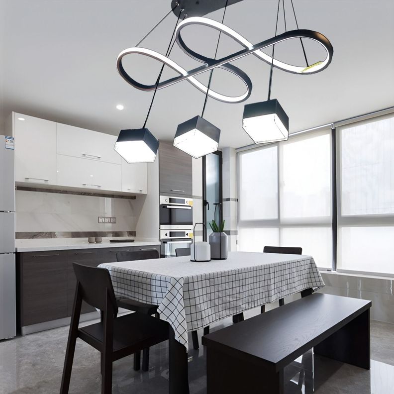 Lámpara Colgante Techo Moderna LED Ajustable Jhn-6