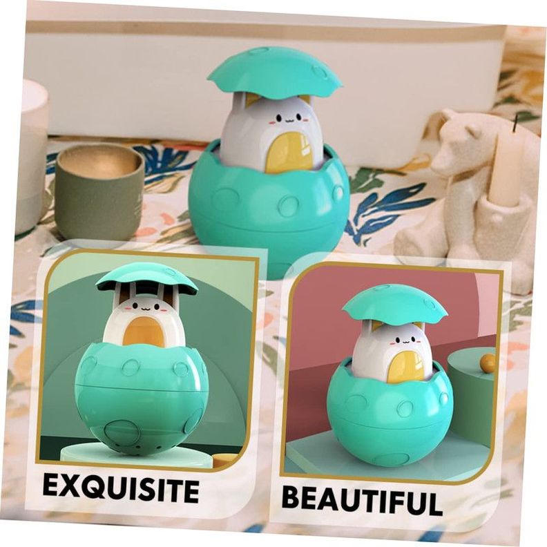Set 6 Juguete Baño Huevos Aerosol Conejo Cerdito Bebe Lau-7