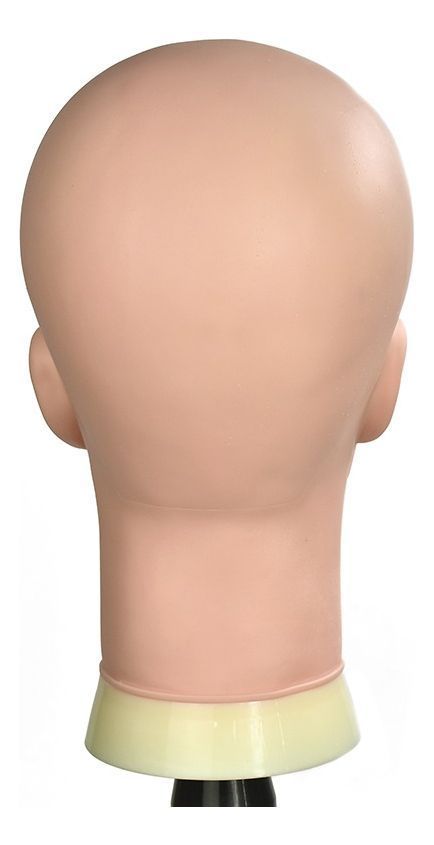Cabeza Maniquí Calvo Peluca Profesional Exhibidor Jhn-1