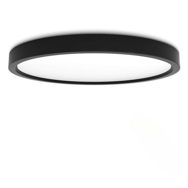 Lampara Techo Ovalada LED Moderna Sala Cocina Lau-0
