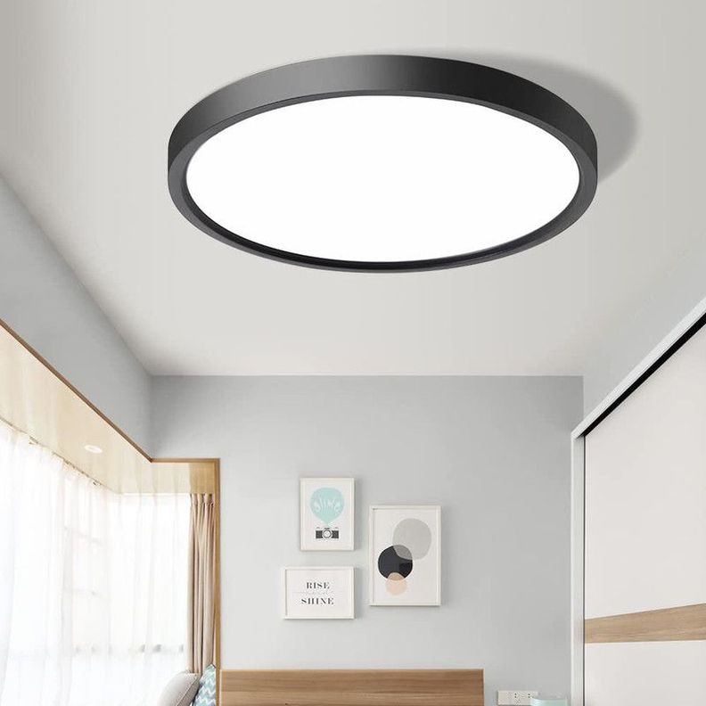 Lampara Techo Ovalada LED Moderna Sala Cocina Lau-3