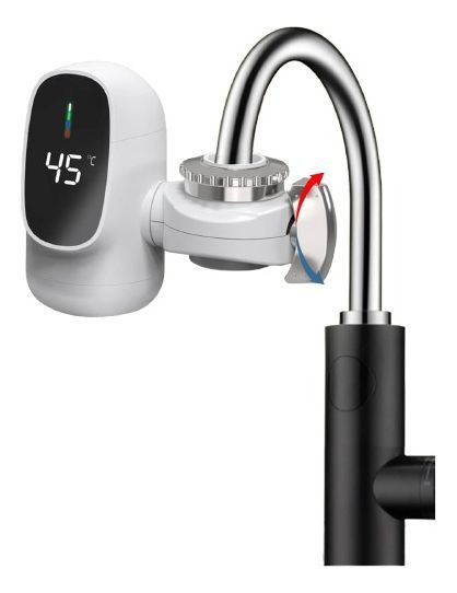 Calentador Agua Eléctrico Cocina Grifo Instantáneo Jhn-0