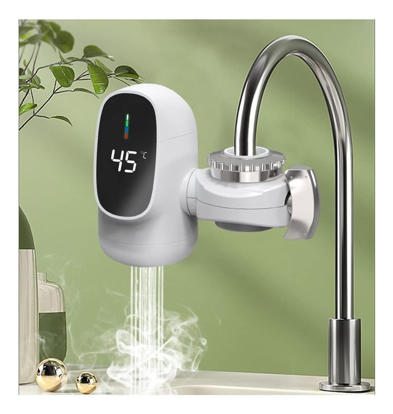 Calentador Agua Eléctrico Cocina Grifo Instantáneo Jhn-1